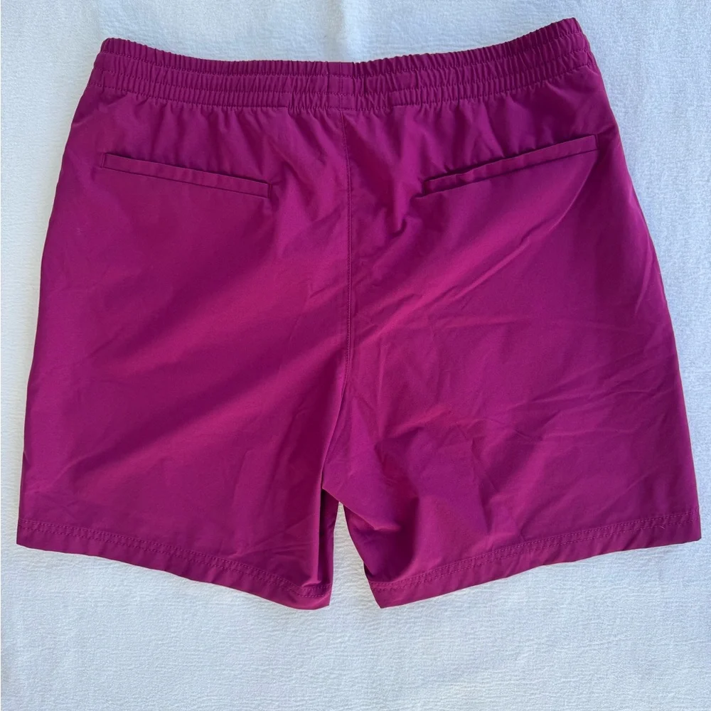 NWOT Jcrew Men's Magenta Shorts L - Picture 3 of 4